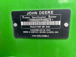 Tractor de Ruedas 4x4 de Alto Rendimiento 9R 640 2024, Suministro al por Mayor de Equipos de Calidad - Product Image 6