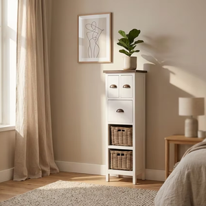 Moala Lion Chest, Aparador de Almacenamiento de Madera Natural Ecológico y Duradero, Moderno y Minimalista, para el Hogar, Hotel o Apartamento - Product Image 5