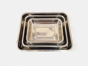 Bandeja Quirúrgica de Acero Inoxidable Java para Instrumentos Médicos, Tamaños Pequeño, Mediano y Grande, con Tapa, Esterilización Manual, Certificación CE - Product Image 3