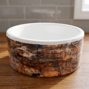 Modern Brown Ceramic <b>Table</b> Top Wash Basin Artistic Countertop Sink Premium Bathroom Vessel Bowl Lavabo - Product Image 5