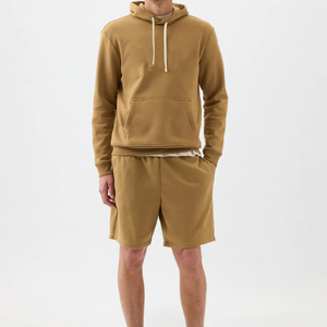 Custom Branding Adjustable Waist Best Edition Sporty Style Men's Fleece Shorts Most Selling <b>Machine</b> Stitched Sweat Shorts Men - Product Image 4