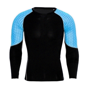 Camisetas de Compresión Personalizadas para Entrenamiento Deportivo, Fitness y Culturismo Unisex, Protección UV UPF50+, Transpirables y Ecológicas - Product Image 2