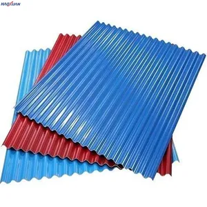 Haoxuan Corrugated Galvanized Curving Roofing Tile Color Steel Shingles Panel Metal Roof
