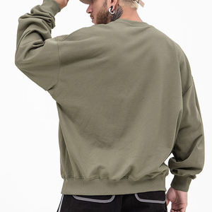 Fabricant OEM de sweats en molleton de coton personnalisés en gros, col rond, marque privée, production en vrac, usine de sourcing - Product Image 5