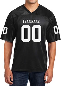 Camiseta de Fútbol Americano al por Mayor, Malla de Poliéster, Sublimación, OEM, ODM, Logotipo Personalizado, Ropa Deportiva Duradera y Transpirable - Product Image 3