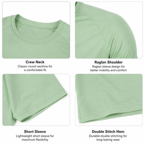 Camiseta Deportiva para Hombre, Servicio OEM, Tejido Suave y Cómodo al Tacto, Antibacterial, Transpirable, Precio Bajo - Product Image 5