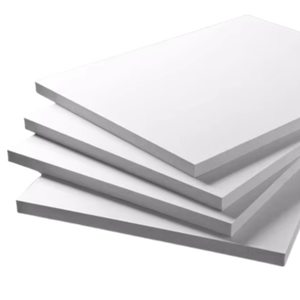 Lámina de Espuma de PVC WPC Blanca, 12 mm de Espesor, 0.6 G/cm3 de Densidad, Acabado Liso, Paneles de Plástico para Materiales de Impermeabilización de Cocina - Product Image 1