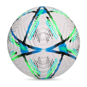 Balón de Fútbol Oxva Industries de PVC Cosido a Máquina, Tamaño Personalizado, Ligero, Ecológico, con Cámara de Butilo de Alta Retención de Aire para Entrenamiento - Product Image 2