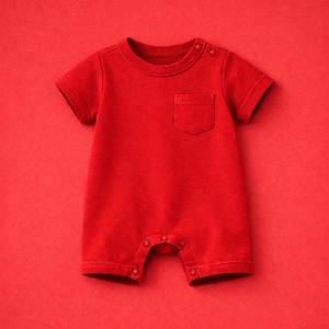 Mameluco Unisex para Bebé, 95% Bambú, 5% Elastano, Manga Corta, Ultra Suave, Transpirable, Antiarrugas, Cierre con Broches - Product Image 4