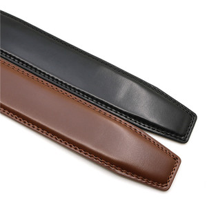 Sangles de ceinture en cuir véritable OEM – Ceintures pour hommes prêtes à l'emploi avec boucle automatique – Vente en gros directe d'usine - Product Image 6