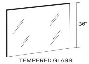 Panneaux de verre trempé haute performance, transparents, pour balcons, escaliers, terrasses, villas, hôtels et bureaux. - Product Image 4
