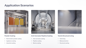 Resina Epoxi Sólida BA-702 para Recubrimiento en Polvo y Recubrimiento Anticorrosivo |   Resina Epoxi Bisfenol A CAS 25036-25-3 - Product Image 2