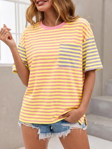 Nuevas camisetas de mujer de alta calidad, muy vendidas, de manga corta, holgadas, al por mayor de fábrica. - Product Image 6