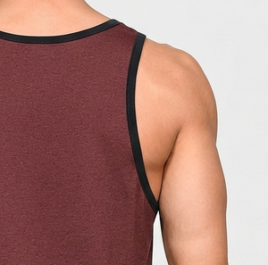 Custom <b>Men</b> Stringer Tank Tops Sleeveless Workout <b>Singlets</b> Breathable Gym Training Apparel OEM Supplier Premium Stringer <b>Singlet</b> - Product Image 6