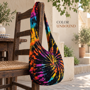 Bolso de Hombro Bohemio para Mujer con Correa Única y Cierre de Botón |   Bolso Bandolera Estilo Hippie para Uso Diario Informal y Viajes - Product Image 3