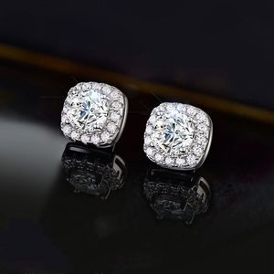 Best Selling <b>Moissanite</b> Stud <b>Earrings</b> With Premium Cut Stones Timeless Jewelry For Wedding Party Celebration Available At Sale - Product Image 2