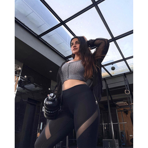 Women Sports Bra Seamless Yoga Bra High Impact Fitness Gym Workout <b>Crop</b> <b>Top</b> Breathable Quick Dry Activewear <b>Top</b> - Product Image 3