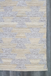 Alfombra HILTEX para Interiores y Exteriores, Lavable, Tejida, Rectangular, de Poliéster, con Base de Látex, Pelo Plano, Diseño Abstracto, 6mm - Product Image 5