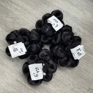 Perruque longue Lace Front, noir naturel/roux, cheveux vierges Remy, frange, bonnet HD transparent, densité 250%, double tirage, vietnamienne, taille moyenne - Product Image 5