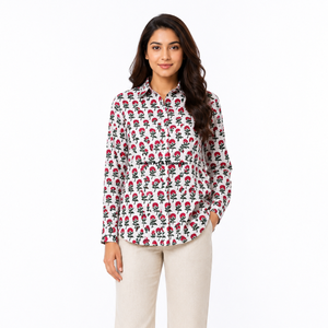 Kurta/Kurti de Verano para Mujer, Estampado a Mano, Tela de Algodón Suave India, Estilo Casual, Secado Rápido, en Oferta, Mejor Precio - Product Image 2