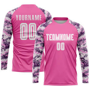 Camiseta de Portero con Diseño Geométrico Sublimado, Manga Larga, para el Mercado de EE. UU. y Europa 2026 - Product Image 1