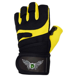Gants de sport unisexes en néoprène à demi-doigts avec un design unique pour la musculation, confortables, tailles, couleurs et logo personnalisables - Product Image 2