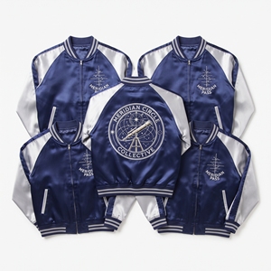 Custom B2B Supplier Purple Gold Satin Varsity Jacket Snap Button Custom Embroidered Pinnacle Masons Guild Baseball <b>Coat</b> - Product Image 6