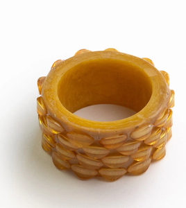 <b>Circle</b> Round Resin Napkin <b>Ring</b> Gold Rim & Epoxy Resin Pink Design Home Hotel Wedding Restaurant Resin Napkin <b>Ring</b> - Product Image 2