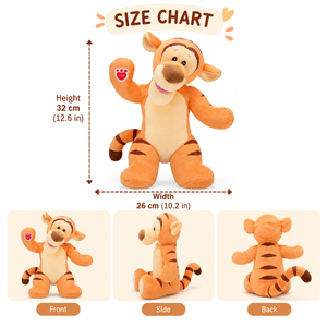 OEM Children Cute <b>Tiger</b> Plush Toy Soft Cuddly Stuffed Animal Kids Birthday Gift Custom Design Bulk Wholesale - Product Image 4