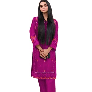 Light <b>Weight</b> Attractive Look <b>Ladies</b> & Girls Wear Two Piece Soft Organza Fabric Salwar Dress with Plus Size Ready to PURCHASE - Product Image 1