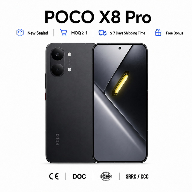 Dimensity 8400 Ultra POCO X8 Pro Global Version 5G Gaming Smartphone 6500mAh Battery 120W Fast Charging 1.5K 120Hz AMOLED 50MP