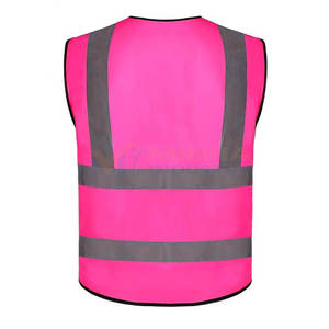 Work Wear <b>Safety</b> Vest Nylon Polyester <b>Safety</b> Vest Custom Made Size <b>Safety</b> Vest Wholesale Price - Product Image 2