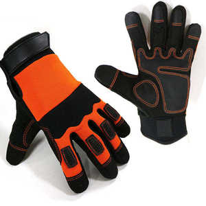 Nouveaux gants de travail mécaniques en cuir de conception industrielle, résistants à la chaleur, anti-vibrations, durables, respirants, gants de mécanicien - Product Image 3