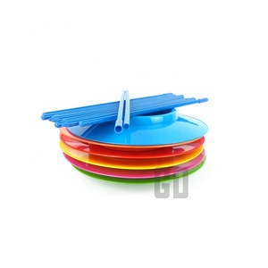 การเล่นกลจานและไม้ตั้งกิจกรรมสนุกของเล่นเด็ก - Product Image 4