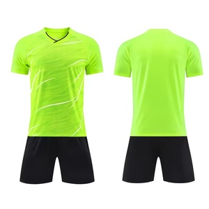 Tenue de football pour homme adulte 100% polyester respirant à séchage rapide, personnalisable avec nom d'équipe, couleur unie, fermeture à cordon, service OEM - Product Image 4