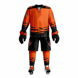 Maillot de hockey sur glace de qualité supérieure, personnalisé en usine, tenue d'équipe de hockey professionnelle, logo personnalisé - Product Image 5