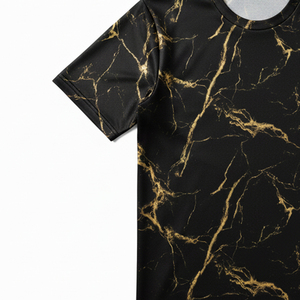 Wholesale Sublimated Compression Shirt Bulk Order Customization Breathable Fabric Athletic Performance Fitness Tee - Product Image 4