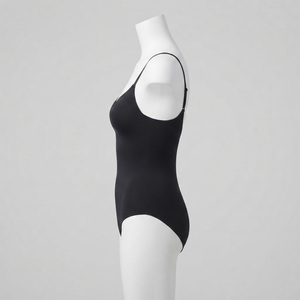 REDDITO Body gainant sans couture pour femme, maintien moyen, en jersey tricoté, Spandex et Coton, antibactérien, respirant, écologique - Product Image 2
