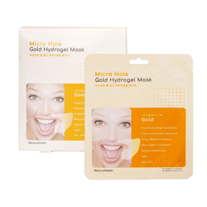 Mascarilla Facial de Hidrogel con Microagujas de Colágeno Bio-collagen K-Beauty BEAUUGREEN, Tamaño de Muestra, Hecho en Corea, Antiarrugas, Reafirmante, Para Todo Tipo de Piel - Product Image 4