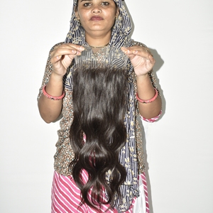 Indian Wholesale HD 6*6 Closure Machine Double Weft Cuticle Aligned Natural <b>Cheap</b> Body Wave Manufactures human Black Color hair - Product Image 2