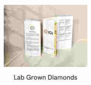 Anillo de Diamantes con Diamante Amarillo Cultivado en Laboratorio de 3 Quilates, Corte Esmeralda, Claridad VS1, Certificado por IGI, Perforado con Láser CVD, Joyería Fina - Product Image 3