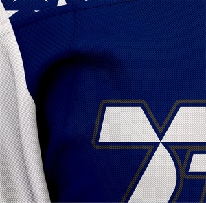 Jersey de Hockey sobre Hielo Sublimado de Alta Calidad, 100% Poliéster, Personalizado, con Costuras Reforzadas, Cómodo, Ropa Deportiva OEM - Product Image 5