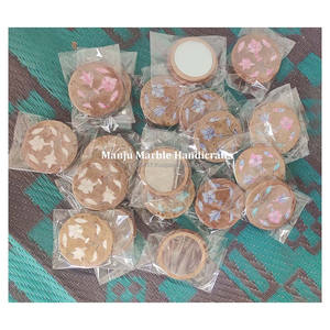 กระจกฝังหินอ่อนพร้อมเปลือกหอยมุกสำหรับเป็นของขวัญของตกแต่งบ้าน - Product Image 5