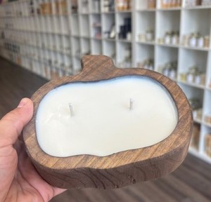 Elegante Portavelas de Madera para el Hogar, Bodas, Eventos, Regalos, Portavelas de Primera Calidad para Vajilla, Restaurantes y Cafeterías - Product Image 1