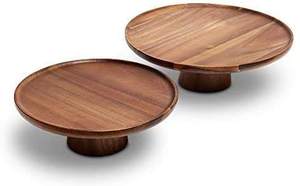 ชั้นวางขนมหวานไม้สไตล์เรียบง่าย ทำด้วยมือ สำหรับเสิร์ฟเค้ก เหมาะสำหรับร้านเบเกอรี่ โรงแรม บุฟเฟ่ต์ งานจัดเลี้ยง และงานเลี้ยงสังสรรค์ที่บ้าน - Product Image 3