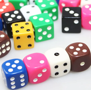 Dados de Resina Personalizados de 12 Caras para Juegos de DND, Dados Rojos y Azules D12 para Juegos de Mesa - Product Image 5