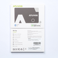 Atuvos Traceur GPS intelligent 4G personnalisé Findmy et localisateur, prix de gros, compatible iOS, pour usage personnel et bagages, certifié MFi