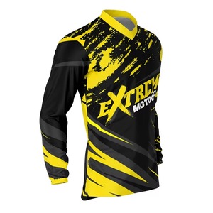 Camiseta de Motocross Transpirable de Malla con Logotipo Personalizado, Unisex, Tallas Grandes, Anti-UV, Impermeable, Suministro de Fábrica - Product Image 2