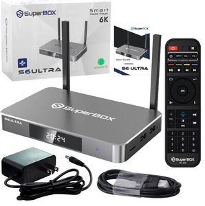 กล่องสมาร์ททีวี 2026 S6 Ultra Fully Loaded รุ่น 6K ความจุเยอะ 4G+128G พร้อมรีโมทสั่งงานด้วยเสียง รับประกัน 2 ปี - Product Image 2