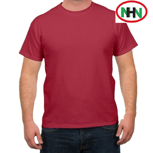 Camiseta de Cuello Redondo para Hombre, Manga Corta, 100% Algodón, Tejido de Punto, Estampado Serigrafiado, Sólida, Ecológica, Transpirable, de Secado Rápido, Informal, 180g, Corte Regular - Product Image 6